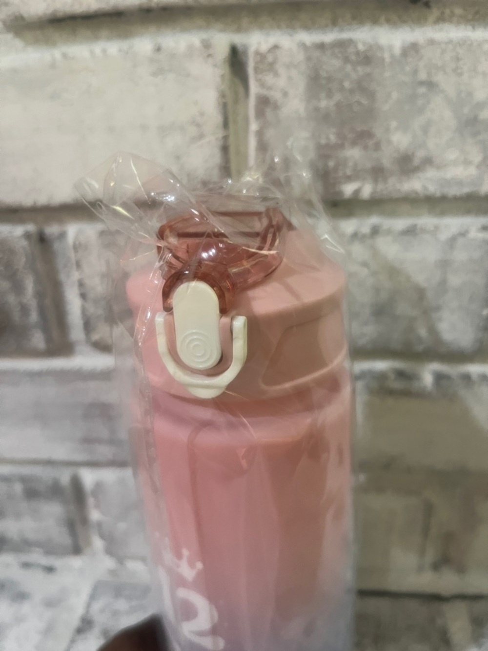 Pink to Blue Gradient '12' Birthday Water Bottle - Picture 4 of 4